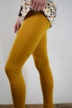 High Waist Leggings aus Bio-Baumwolle  in Gelb