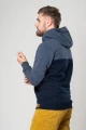 Sweatjacke für Herren in Dunkelblau von Helden und Halunken Seitenansicht links