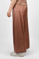 Wide Leg Hose für Damen aus Viskose in bronze - Oversize