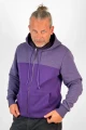 Sweatjacke "Oli" - violett / lila meliert