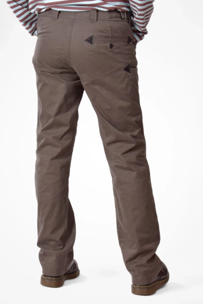 Zimmermannshose hellbraun - straight - Worker Style - Ansicht Front