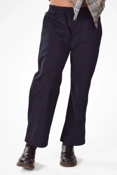 Schlupfhose für Damen 7/8 – Baumwolle in Dunkelblau