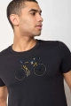 Greenbomb Bio T-Shirt Herren in Schwarz - Bike Knut