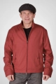 Blousonjacke "Harry" in Rot aus Wolle von vorne