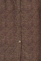 Detail der Knopfleiste mit Perlmuttknöpfen der Bluse "Charlotta" braun gemustert