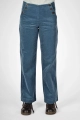 Hose "Marina" Cord lang - nebelblau