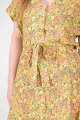 Nahaufnahme vom Taillenband als Schleife von Kleid "Fleur" aus Viskose