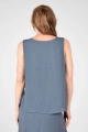 Top für Damen aus Viskose in Taubenblau - Potatoes