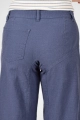 Detail vom Gesäß von Hose "Salomé" aus Baumwoll-Leinen-Mix in taubenblau
