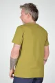 Nachhaltiges T-Shirt für Herren - Baumwolle (Bio) in Gelbgrün