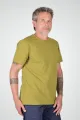 Nachhaltiges T-Shirt für Herren - Baumwolle (Bio) in Gelbgrün