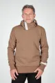 Fairer Hoodie für Herren aus Baumwolle in Braun meliert - Potatoes