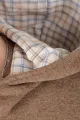 Fairer Hoodie für Herren aus Baumwolle in Braun meliert - Potatoes