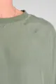 Grünes Oversize Shirt für Damen – Cupro & Rundhals – Potatoes