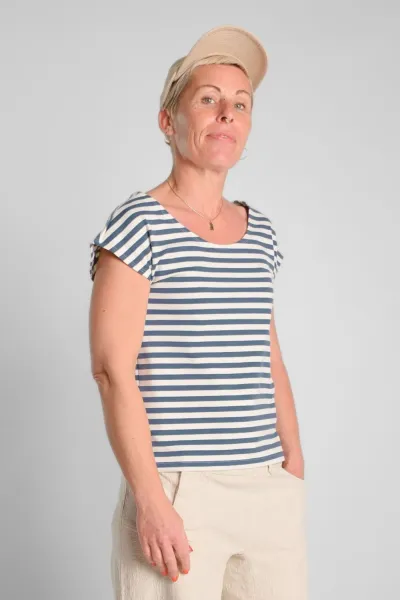 Gestreiftes Top für Damen – Baumwolle – Potatoes