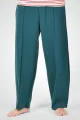 Weite Unisex-Schlupfhose aus Modal in Petrol - Slow Fashion