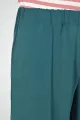 Weite Unisex-Schlupfhose aus Modal in Petrol - Slow Fashion