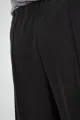 Weite Unisex-Schlupfhose aus Modal in Schwarz - Slow Fashion