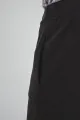 Weite Unisex-Schlupfhose aus Modal in Schwarz - Slow Fashion
