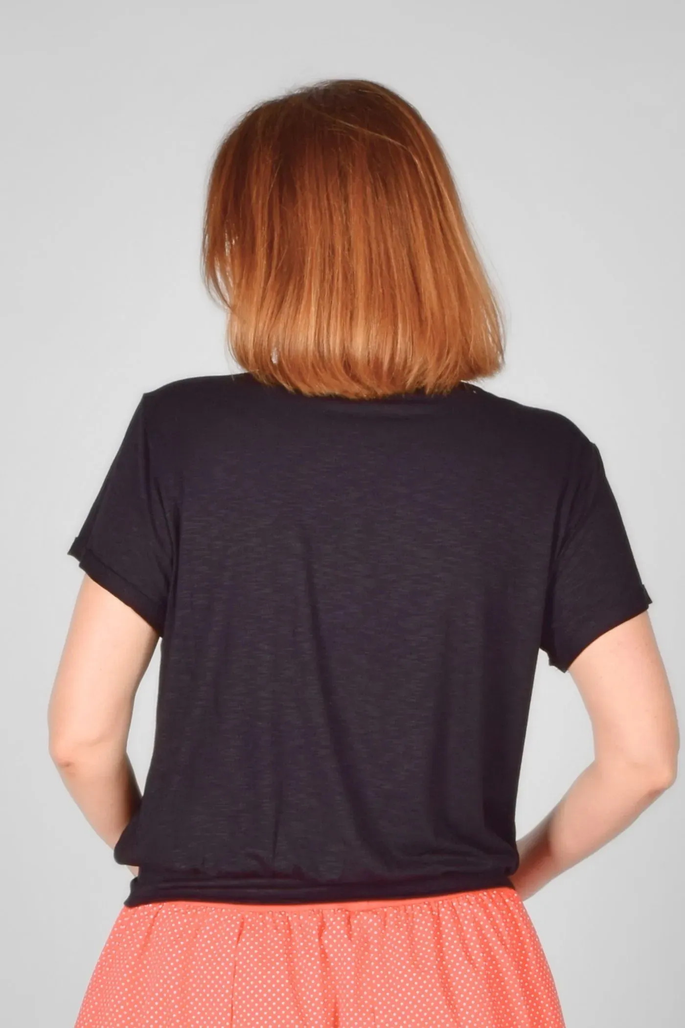 Viskose Top für Damen in Schwarz - fair produziert - Potatoes