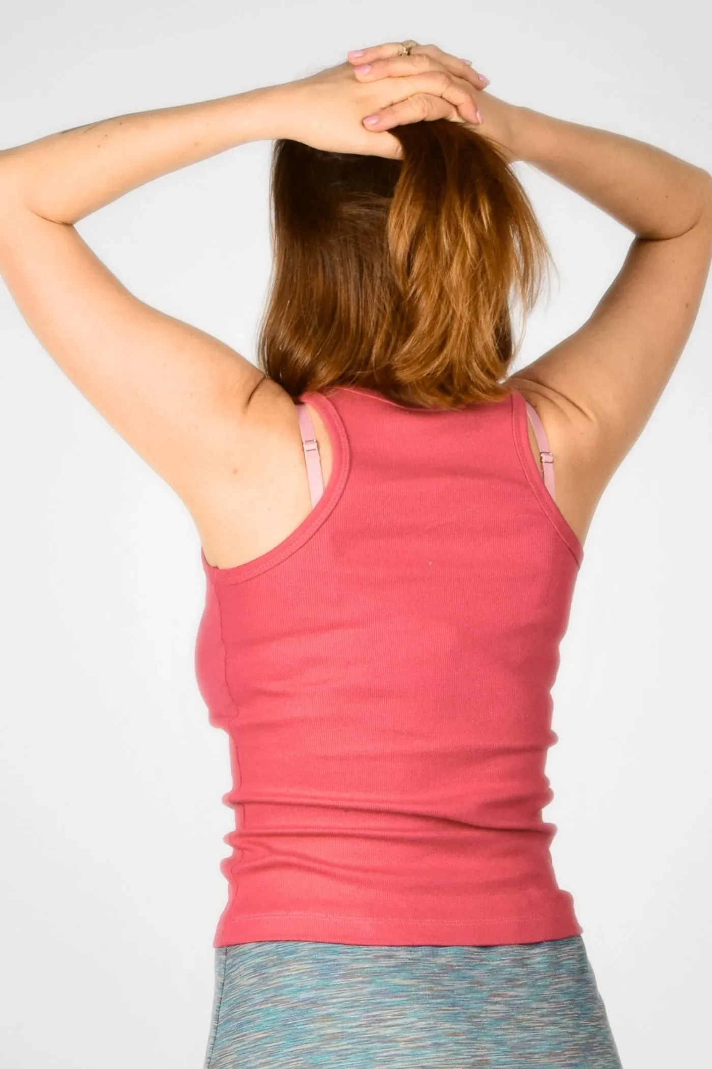 Tanktop Baumwolle für Damen Altrosa - fair produziert - Potatoes