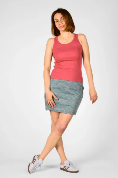Tanktop Baumwolle für Damen Altrosa - fair produziert - Potatoes