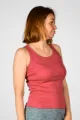 Tanktop Baumwolle für Damen Altrosa - fair produziert - Potatoes