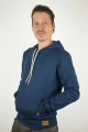 Hoodie "Benno" Bio - blau