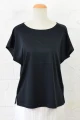 T-Shirt "Rosee" Bio - black