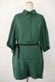 Jumpsuit "Jolka" kurz Viskose - forest green