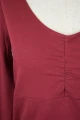 Langarmshirt Damen Bio Baumwolle Detailansicht