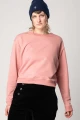 Pullover "Tilly" Baumwolle - rosa meliert