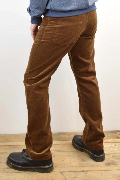 Cordhose für Herren in Braun