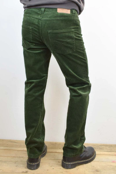 Cordhose für Herren in Grün