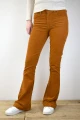 Bootcut Hose "Lana" Cord - aperol