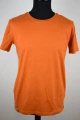 Greenbomb T-Shirt "Basic" Bio - black heather orange