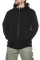 Sweatjacke "Matthew" Bio - schwarz