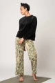 Culotte Hose "Selma" - green jungle camouflage