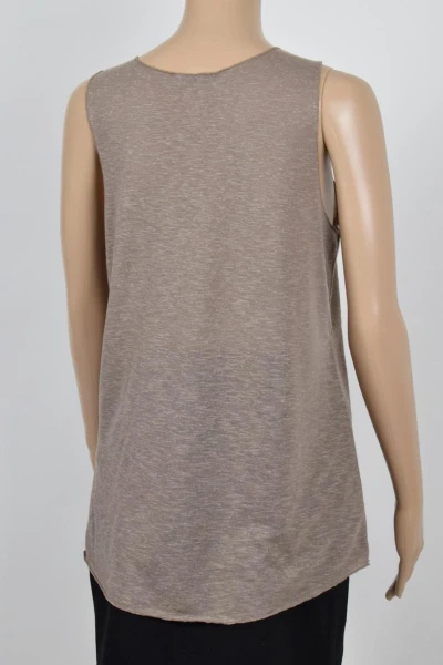 Tanktop für Damen in Hellbraun meliert Ansicht Front Ansicht Front