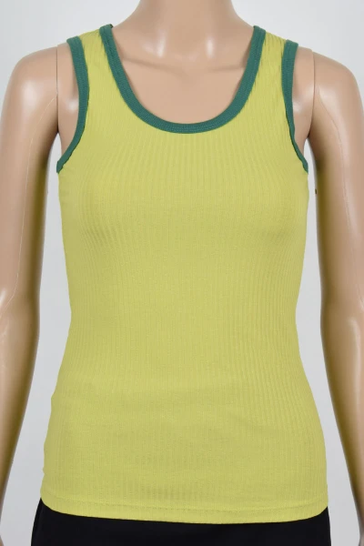 Tanktop für Damen in Hellgrün Ansicht Front