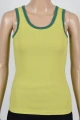 Tanktop für Damen in Hellgrün Ansicht Front