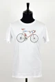 Greenbomb T-Shirt "Bike Jack" Bio - weiss