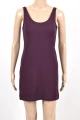 Viskose Kleid "Daria" - aubergine