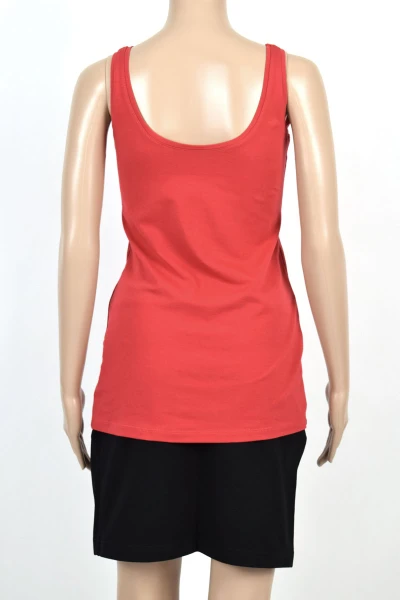 Tanktop für Damen in Rot aus Biobaumwolle