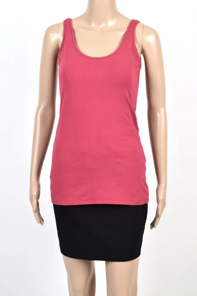 Tanktop für Damen in Pink aus Biobaumwolle