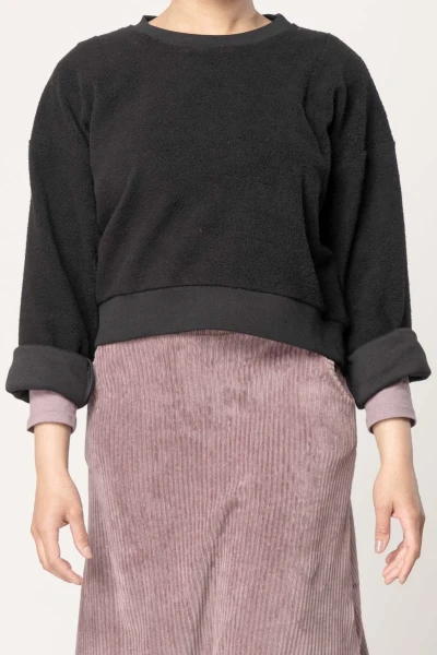 Flauschiger oversized Pullover für Damen