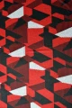 Picknick-Decke "Lennard" 150 x 220 cm - rot schwarz grau