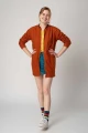 Oversize-Jacke "Marjetta" - orange