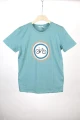 Greenbomb T-Shirt für Herren Hellblau Bike Target Front