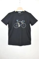 Greenbomb T-Shirt "Bike Knut" Bio - black